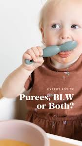 PURÉES OR BLW??? When I had my firstborn 11 years ago, everyone I knew was  doing spoon-fed purées for baby’s first solids. Over the years, I’ve  watched as baby-led weaning (BLW) grew in popularity. ...