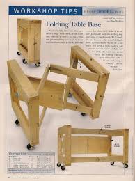 Folding Garage Work Table Nice Space Saving Idea For Sorting Table Diy Woodworking Woodworking Projects Woodworking