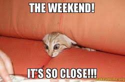 Résultat de recherche d'images pour "week end meme"