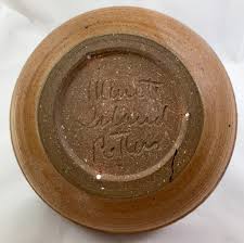 Merritt Island Pottery Bowl with Lid by Master Potter Melvin Casper 19