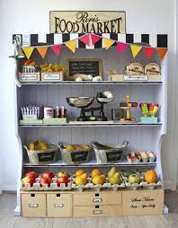 Mega Roundup Of Diy Play Store Inspiration Play Kitchen Kids Kitchen Play Market