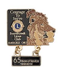 Beavercreek Lions Club 65th Anniversary Pin With Dangle 65th Anniversary Alex And Ani Charm Bracelet Lapel Pins