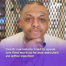 His death marks the second execution in the U.S. this year.