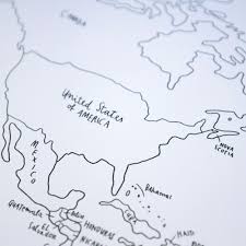 Weltkarten wir tun magie karten. Sketch Map Weltkarte Awesome Maps Charles Marie S Design Geschenke Shop