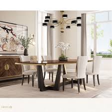 Shop modern dining tables, chairs & more. Frato Interiors A Twitter Looking For Dining Room Inspiration The Tributo Ii Dining Table Teamed With The Bastille Dining Chair And Taif Ceiling Lamp Make For A Refined Set Up Frato Fratointeriors Harrods