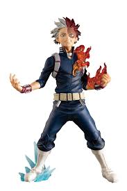From Bandai Comes This Ichiban Figure Of Shoto Todoroki From My Hero Academia In His Second Hero Costume Flames Anime Figures Anime Figurines My Hero Academia