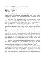 Pengertian sinopsis novel sinopsis novel merupakan ringkasan dari cerita novel. Contoh Sinopsis Novel Bahasa Jawa Cara Golden