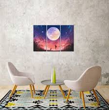 Avec le tableau mural pas cher en vente chez cdiscount, votre chérubin disposera d'une solution pratique pour dessiner ou de ses devoirs dans sa chambre. Tableau Imprimee Pleine Lune Decoration Murale Originale Decoration Murale Pleine Lune