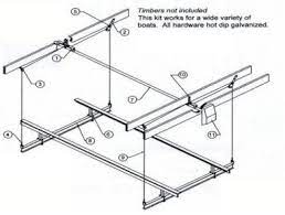 4000 Lb Pontoon Boat Lift Boat Lift Pontoon Boat Boat Plans