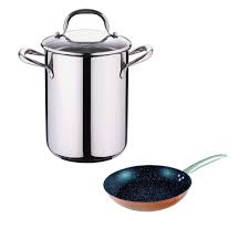 Pan 16cm In Stainless Steel And Fry Pan 22cm In Wrought Aluminum Fit For Induction San Ignacio Collection Gou In 2020 Cookware Sets Gourmet Cookware Pots And Pans Sets