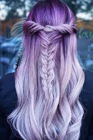 Spraying hydrogen peroxide on your hair but because hydrogen peroxide is strong and potent, you need to dilute it with shampoo and water for it to be safe and friendly to your hair. 36 Light Purple Hair Tones That Will Make You Want To Dye Your Hair Light Purple Hair Purple Ombre Hair Hair Color Purple