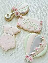 Baby Cookies Baby Shower Cookies Girl Baby Girl Cookies Baby Shower Cookies