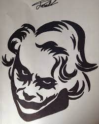 The Joker Tattoo Design By Cy6erwolf On Deviantart Tattoo Sketch Art Joker Tattoo Design Joker Tattoo