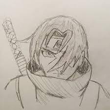 My sister loves itachi, she wouldn't let me live on with out drawing him. Top Mouse Comics Uchiha Itachi Pencil Sketch Drawing