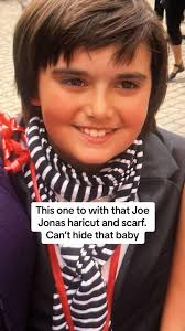 Joe Jonas Long Hair and Scarf
