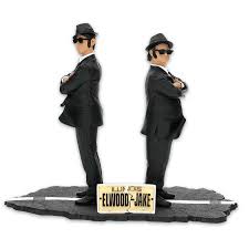 All orders are custom made and most ship worldwide within 24 hours. The Blues Brothers Figure Set Elwood Jake Blues On Close Up