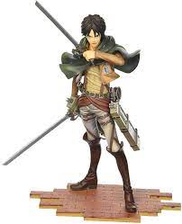 Just chants random syllables at you until you finally get that he's trying to talk to you, and he eren i can handle it, baby jaeger who keeps you in his lap even when you try to shy away from him 'cause you're a little scared. Sen Ti Nel Brave Act Eren Jaeger Attack On Titan Model Kit Amazon De Spielzeug