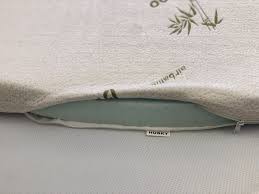 Pureflow ventilation uses evenly sized and evenly spaced holes, for greater breathability and airflow to help regulate temperature. Husky 2 Inch Gel Memory Foam Topper With Bamboo Cover King