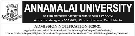 May 8, 2021may 7, 2021. Annamalai University Application Form 2021 22 Dates Apply Online