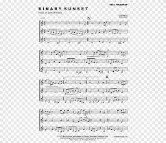 Music notes for part sheet music by john williams: Music Of Star Wars Png Images Pngegg