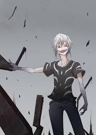 Anime boy with white hair and mask on face. Anime Boy Red And White Hair Wallpapers Wallpaper Cave