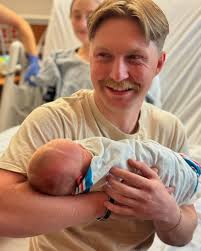 Welcome sweet Millie James to the family! ❤️ What an adorable and precious  new human in the world. So proud of you @anjagroess and Riley for being  such amazing parents. Anja even