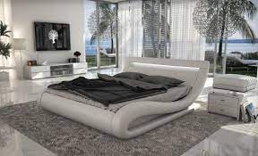 Modern White Bed Vg77 Modern Bedroom Furniture Contemporary Bedroom Furniture Contemporary Bedroom Sets Modern Bed