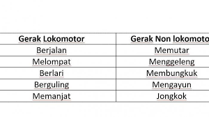 Soal Dan Jawaban Materi Gerak Lokomotor Dan Non Lokomotor 4 6 Sd Di Tvri 9 September 2020 Minews Id