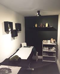 Treatment Room Directors Lights Cactus Studio Green M S Egyptian Cotton Towels Glittery Sideboard Black B Esthetics Room Esthetician Room Decor Treatment Room