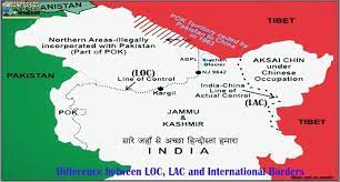 Difference Between Loc Lac And International Borders Discovery Of World Government Jobs Educational Blogs Gk