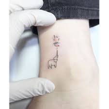 Места на руке для тату. Small Elephant Tattoo Designs