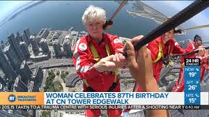 Grand canyon skywalk, arizona, united. 87 Year Old Completes Cn Tower Edgewalk
