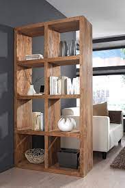 raumteiler bihar 94x180x35 cm akazie massiv stone bucherregal regal bild 1 raumteiler regal wohnzimmer bucherregal raumteiler wohnung mobel