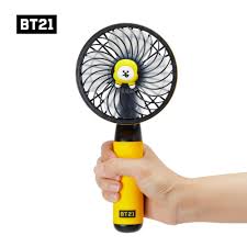 Bts Bt21 Kpop Bangtan Chimmy Jimin Portable Mini Hand Held Summer Cooling Fan Bt21 Bts Merch Bts Concert Fan