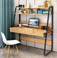 Computer Desk Table Storage Shelving Drawer Shelf Office Study Work Student Furniture Shelving Shelves Workstation Ev Dekorasyonu Evler Dekorasyon