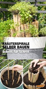 Mini Krauterspirale Selber Bauen Krauterspirale Selber Bauen Krautergarten Palette Krautergarten Anlegen