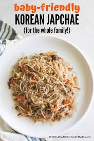 Kid Friendly Japchae Korean Sweet Potato Noodle Stir Fry Recipe Japchae Sweet Potato Noodles Korean Sweet Potato
