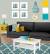 Teal Living Room