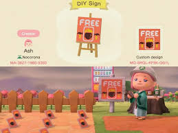 Diy Recipe Free Sign For All My Extra Diys Acqr New Animal Crossing Animal Crossing Game Animal Crossing Qr