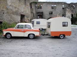 Vintage Trailer Mini Caravan Vintage Campers Trailers Vintage Camper Camper Trailers