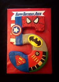 Superman Birthday Cake For 7 Year Old Boy Super Hero Number 5 Cake Boy Birthday Cake Superhero Cake Avengers Birthday