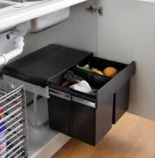 10 best kitchen sinks of august 2021. Shorty Manual Waste Bin Kitchen Sink Storage Under Kitchen Sinks Kitchen Cabinet Storage