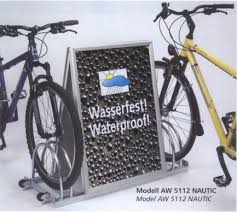 Werbe Fahrradstander Aw 5000 Nautic Modell Aw 5112 N Modell Fahrrad Wasserfest