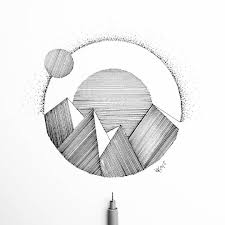 930 Likes 18 Comments U T A K R A U S S Uta Krauss On Instagram Let S Start In A Great Weekend Art Drawings Simple Pen Art Drawings Art Drawings