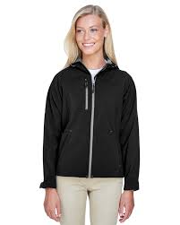 See more ideas about fleece, fashion, how to wear. North End Ladies Prospect Two Layer Fleece Bonded Soft Shell Hooded Jacket Alphabroder