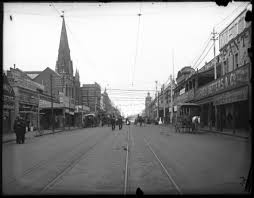 William Street Looking North Between St Georges Tce And Hay St Perth Circa 1900 1910 Perth Western Australia Western Australia Williams Street