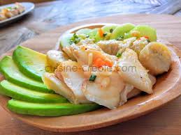 Morue Et Bananes Vertes Poyos Ti Nains Ou Figues Vertes Je Cuisine Creole Recipe Food Eggs Benedict Breakfast