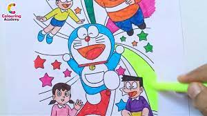 Doraemon colouring book | doraemon, nobita, doraemon colouring pages -  YouTube