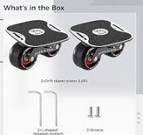 1 Par De Placas De Patinaje Sobre Ruedas De Aleación De Aluminio Quad  Roller Skate Platesm Rueda, Placa Ligera De Patinaje Sobre Ruedas Con  Pivote De