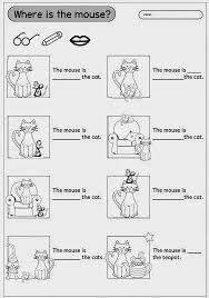 Ubungsmaterial Zu Den Prepositions Englisch Grundschule Englischunterricht Grundschule Englisch Lernen